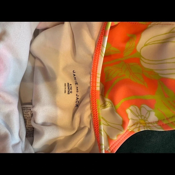 Janie and Jack one piece bathing suit - Picture 2 of 4